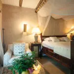 Interior del dormitorio.