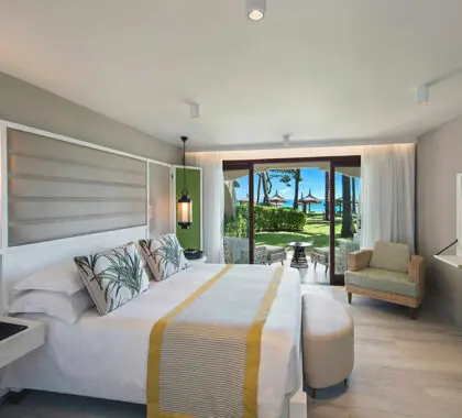 Interior de la habitación Deluxe.