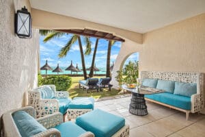 Vista desde la veranda de la Junior Suite.