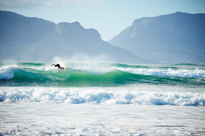 Beachside in Cape Town