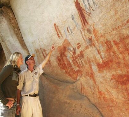 Bushmans Kloof is the custodian of over 130 unique rock art sites, some as old as 10,000 years
