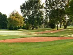 Golfers will breathe in the sea air as they tee off on the semi-links at Durban Country Club.