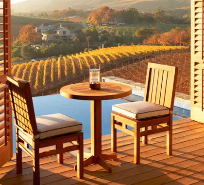 Delaire Graaf está situado en el corazón del excepcional Cape Winelands, con algunas de las mejores vistas de la región.