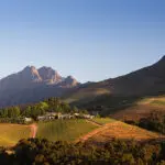 El excepcional entorno de Delaire Graaf hace que la estancia en Cape Winelands sea realmente espectacular.