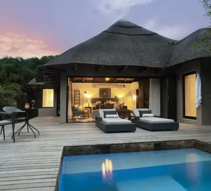 Suite exterior en Eagles Crag.
