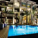 Your overnight stay in the Seychelles is at the Eden Bleu Hotel.