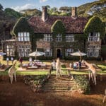 Tea time at Giraffe Manor.