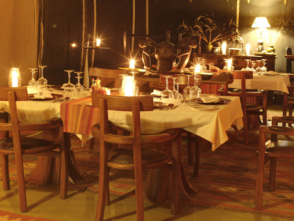 The dining area is elegant and sophisticated and you can expect delicious and wholesome meals.
