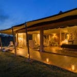 Natural tones and textures blend seamlessly with the outside landscape, but retain a contemporary and stylish edge.