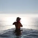 View from the swimming pool.