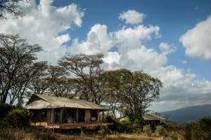 Exterior of Entamanu Ngorongoro.