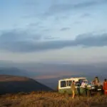 Game drives through Ngorongoro. 