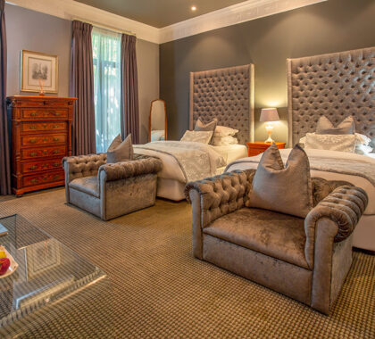 Bedroom suite at Fairlawns.