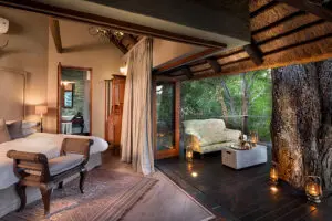 Luxury Family Suite at Ngala Lodge. 
