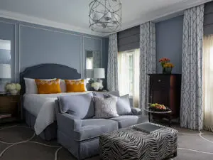 Las habitaciones Deluxe presentan una decoración elegante y moderna y disponen de balcón o terraza privados.