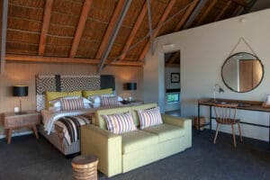 Interior de la suite.
