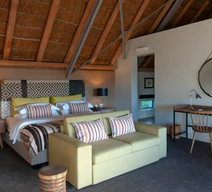 Interior de la suite.