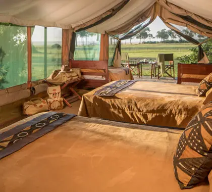 Interior del Campamento de Gobernadores.