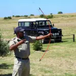 Try your hand at archery. 