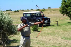 Try your hand at archery. 