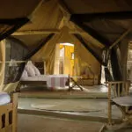 Dormitorio y sala de estar