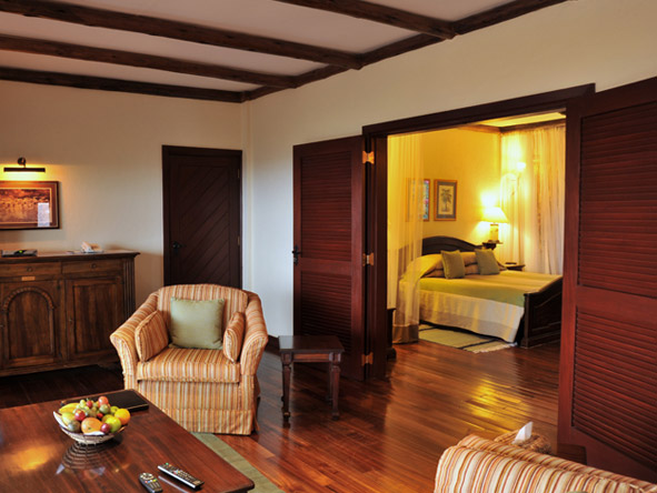 Stay in one of the five suites & enjoy the added luxury of a private lounge.
