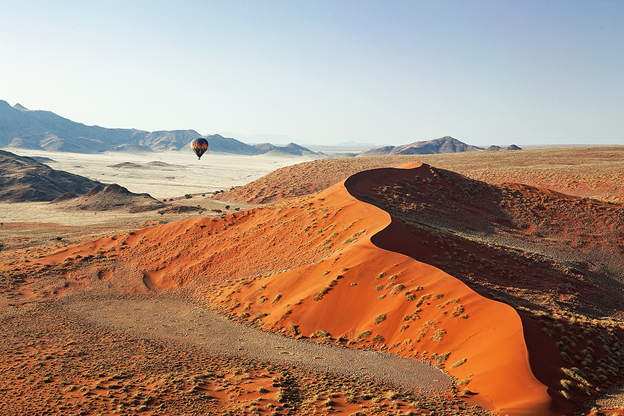 Kulala Desert Lodge is situated at the foot of the majestic Sossusvlei Dunes.