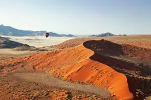 Luchtballonavontuur in de Namib woestijn | Kulala woestijnlodge