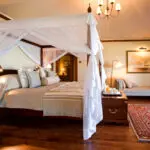 Bedrooms radiate a clean, colonial charm & offer many modern conveniences such as Wi-Fi access.
