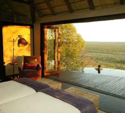 Little Ongava Camp - plunge pool