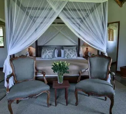 Habitaciones espaciosas y elegantemente decoradas.