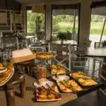 Delicious treats served before a game drive.