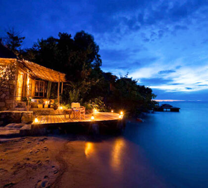 Enjoy a candlelit supper at the edge of Lake Malawi on a starry night - it doesn't get much more romantic.