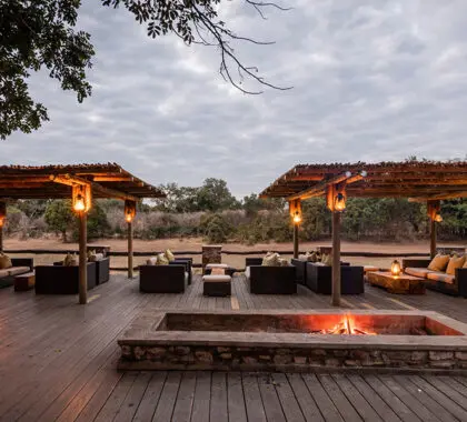 Veranda principal.