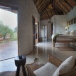 Cada habitación da a una terraza privada