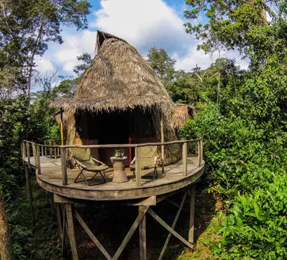 Increíbles vistas de 360 grados.