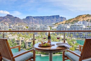 View from your marina suite.