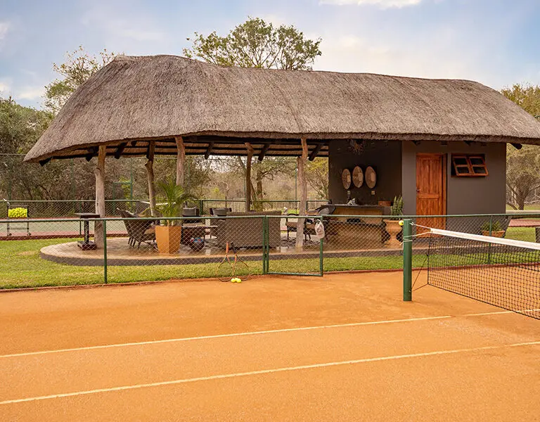 Disfrute de una competición amistosa en las pistas de tenis.