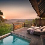 Suite con piscina privada.