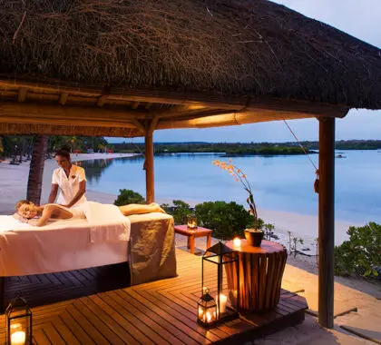 Disfrute de una experiencia de spa.