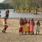 Danza tradicional samburu.