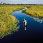 Journey through the Delta on a traditional boat.