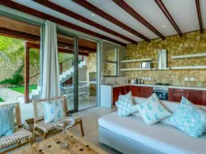 Equipped with a TV lounge and a kitchen, luxury suites are great for semi self-catering holidays.
