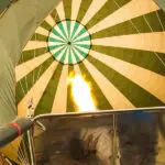 Se pueden reservar safaris en globo aerostático.