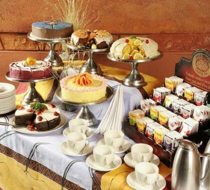 Sossusvlei Lodge - tea + cake