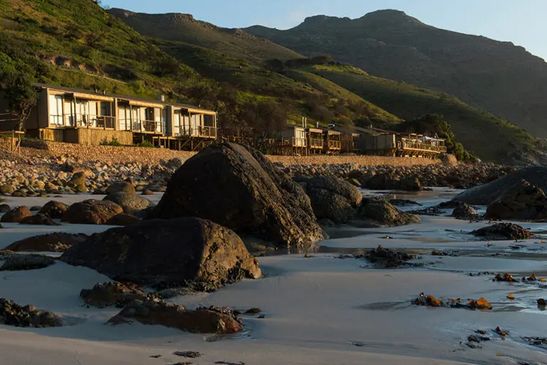 The exterior of Tintswalo Atlantic.