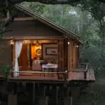 La suite Dog House del Tongabezi Lodge.