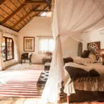 Suite en el Tongabezi Lodge.