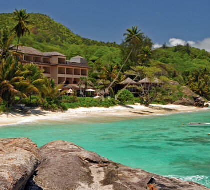 view of the DoubleTree by Hilton Seychelles