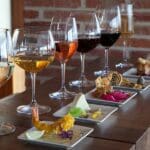 Experiencia de maridaje de vinos.